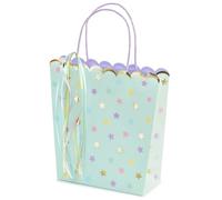 PartyDeco Bolsa de regalo impresa regalo regalo regalo cumpleaños decoración bolsas de regalo pegatinas boletos