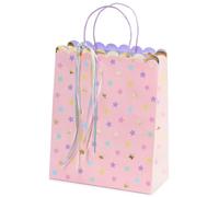 PartyDeco Bolsas de regalo impresas para regalo de cumpleaños o decoración con pegatinas.