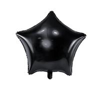 PartyDeco - Globo Mylar Foil con Forma de Estrella Metalizada Ø