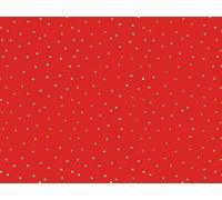 PartyDeco Papel de regalo, diseño de estrellas