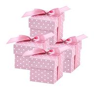 partydeco.pl 50 Bonitas Cajas Regalo Rosas para Bodas, bautizos, nacimientos o Fiestas de bebé