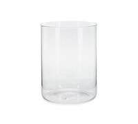 PartyDeco Portavelas de cristal 13 x 17 cm - Portavelas para velas de pilar - Portavelas como decoración de mesa para boda, cumpleaños, Navidad, mesa decoración de boda y decoración de Navidad