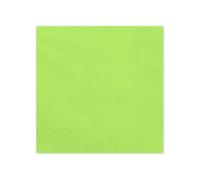 PartyDeco Servilletas de papel de 33 x 33 cm, 2 capas, 20 unidades, alta calidad y sostenibles, servilletas de mesa desechables como servilletas de boda, servilletas de papel para baby shower, boda