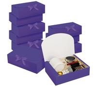 PartyGifts&beyond Caja de regalo para despedida de soltera, 10 cajas de regalo para dama de honor (lavanda)