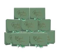 PartyGifts&beyond Gift Paquete de 10 cajas de dama de honor Cajas de propuesta de dama de honor ΏSerαs mi caja de dama de honor Caja de propuesta