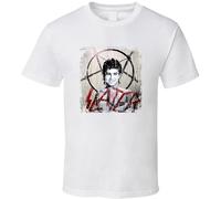 PartyHardTees AC Slater Saved by The Bell T Shirt Men's Man White XL