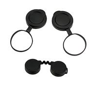 PartyKindom 1 Juego Cubierta del Ocular Tapas De Lentes De Objetivos Binoculares Tapa del Ocular Tapa De Lente Trasera Binocular Cubierta De La Lente del Objetivo Caucho Vista Lente Objetivo