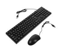 PartyKindom 1 Juego Teclado Accesorio De Computadora Portátil Pro Computadoras Portatiles Ratón con Cable Cuadernos De Revista Suministro De Computadora Cableado España Abdominales