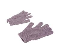 PartyKindom 1 Par Guantes de baño de cinco dedos manopla de ducha guante de baño exfoliante manopla baño guantes limpieza toallas baño bañera guantes exfoliantes baño guante exfoliante hombres