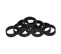 PartyKindom 10 piezas Anillo de Retención de Goma para de Eléctrica de Sello Previene Desprendimientos y Seguro Adaptadores