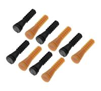 PartyKindom 10 Piezas Barra de Pegamento Plucker, Dedos de Goma para Desplumador, Repuesto para Aves de Corral, Pollo, Pato y Aves Grandes, Amarillo y Negro, Portátil, para Granjas