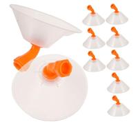 PartyKindom 10 piezas Boquilla de Rociado con Escudo Antiviento Pack de Boquillas de Nebulización de Alta Presión para y Jardinería Repuesto para Herramientas de Jardinería