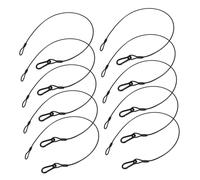 PartyKindom 10 Piezas Seguridad para Luces de Cable Resistente de Carga para Fijación Segura de Iluminación Eventos