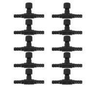 PartyKindom 10 Piezas Válvula De Control Bomba De Aire del Tanque De Peces Regulador De Volumen De Aire para Acuario Forma De t Accesorios para Acuario De Uso Sistemas De Acuicultura