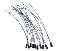 PartyKindom 10 Portalámparas G4 de Plástico para Bombillas Pequeñas, Base Práctica y Versátil Voltaje para Uso en Hogar y Espacios Exteriores