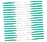 PartyKindom 100piezas Cepillo De Limpieza Interdental Para Brackets Cepillo Limpiador De Brackets Cabezal De Hilo Para Limpiador Ferula