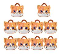 PartyKindom 10piezas Cajas De Obsequio De Papel Forma De Gato Para Dulces y Golosinas Para Cajitas De Chuches y Regalos Temáticos De Gato Para Fiestas y Celebraciones