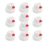 PartyKindom 10piezas Unidades Boquillas Ajustables Para Aerosol Pintura Efecto Abanico Compatibles Con Latas Spray y Cabezales Pulverizadores Accesorio Múltiple Para Graffiti y Retoques