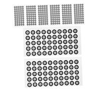 PartyKindom 1100piezas Puntos de Marcado Reflectantes de Contraste para Escáner Puntos de Calibración de Escaneo Marcadores de Alta Visibilidad para Trabajos Industriales