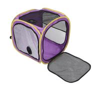 PartyKindom 12.5kg Secadora Plegable para Mascotas Transportín De Secado para Gatos y Perros Pequeños Protege del Pelo Suelto para Secado Rápido Después del Baño