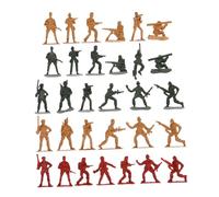 PartyKindom 120 Piezas Soldados de Plástico Decorativos para Escritorio Figuras de Acción Estilo Aleatorio para Infantiles y Colecciones Educativas