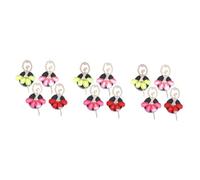 PartyKindom 12piezas Clip Difusor De Perfume Para Coche De Colores y Accesorio Decorativo Para Ventilación De Auto Aromaterapia y Eliminación De Olores Desagradables