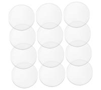 PartyKindom 12piezas Junta De Ventosa para Mesa Protectores Transparentes De Goma para Muebles Antideslizante para Gabinetes y Escritorios De Vidrio