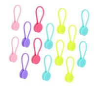 PartyKindom 14piezas Organizador De Cables Magnético De Forma De Auriculares Para Almacenamiento y Gestión De Cables Mixtos