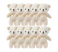PartyKindom 15 Piezas Bear Plush Keychain Pendants Decor Accesorios Manualidades y Fiestas