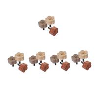 PartyKindom 15 Piezas Complemento De Fragancia Para Coche Auto Difusor Ambientador Panel Decoración Clip De Ventilación Del Coche Adorno De Aroma De Clips De Salida De Madera