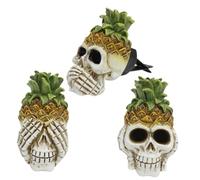 PartyKindom 1juego Clips De Ventilación Forma De Calavera Para Autos Accesorios Decorativos De Aire Fáciles De Instalar Compatible Ventiladores De Automóviles Para y Familia