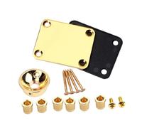 PartyKindom 1Juego Cuello de Guitarra Eléctrica y Ferrulas de Cuerda Accesorios Profesional Incluye Tornillos para Montaje Repuesto