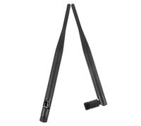 PartyKindom 2 Piezas Antena WiFi SMA Omnidireccional para Router y Gprs Amplificador Señal Fácil Instalación Compatible Banda Dual GHz Mejora Alcance Inalámbrica