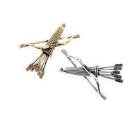 PartyKindom 2 Piezas Broche Vintage para Hombre Pin de Traje con de Arco y Accesorio Decorativo para Camisas y Chaquetas para Bodas y