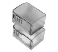 PartyKindom 2 Piezas Cierre de Seguridad para Protector Antibloqueo Instalación Seguro para Hogar y Oficina Protección Efectiva contra Accesos No