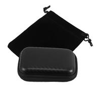 PartyKindom 2 Piezas Estuche Rígido para Micrófono Inalámbrico Caja de Almacenamiento Eva con Bolsa Antirayaduras Protección Efectiva para Profesional