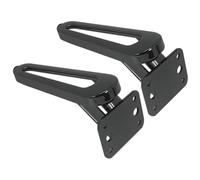 PartyKindom 2 Piezas Patas de Mueble de Pies para Sofás Mesas de Café y Armarios Elegante y Moderna Resistentes y Duraderos Color Negro Gunmetal
