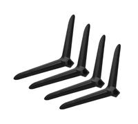 PartyKindom 2 Soportes Plásticos para TV con Tornillos Base Repuesto Estable para Monitor de Soporte de Mesa Antivibración para Televisión