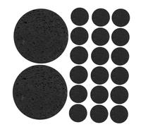 PartyKindom 20 Piezas Almohadillas Limpiadoras Comprimidas de Celulosa Esponjas para Limpieza Facial para Viajes y Rutina Diaria de Cuidado Piel