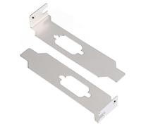 PartyKindom 20 Piezas Tarjeta Gráfica Pci En Placa Ciega para Caja De Computadora Placa Ciega De Expansión Pci Deflector De Ventilación Tragamonedas Universal 2 y Chasis Acero