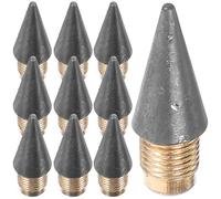 PartyKindom 25 Puntas de Lápiz sin Tinta para Recambios Duraderos, Aleación Ligera y Compacta, Ideales para Bocetos y Escritura Suave en Estudiantes y Profesores