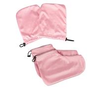 PartyKindom 2pares Guantes y Cubrezapatos De Algodón Para Terapia Cera Caliente Manos y Pies Juego Para Spa y Cuidado Personal