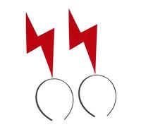 PartyKindom 2piezas Diademas Divertidas Flash Para Cumpleaños Accesorios Cabello Para Niñas Pequeñas Para Festivales