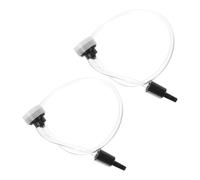 PartyKindom 2piezas Manguera Flexible Para Sellador Al Vacío Accesorio De Tubo Para Bolsas De Alimentos Conexión Segura Para Almacenamiento La Cocina