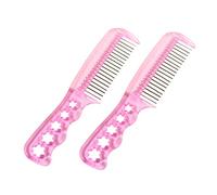 PartyKindom 2piezas Peine Antiestático Para Pelucas De Muñecas Unidades Fabricado Para Extensiones De Cabello Sintético y Uso Coleccionismo De Figuras