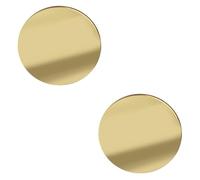 PartyKindom 2piezas Tablero Espejo Acrílico Reflectante para Fotografía De Joyería Doble Cara Fondo para Aretes Anillos y Collares Decoración De Props para Sesiones De Retrato