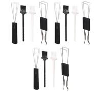 PartyKindom 3 Juegos Herramientas De Teclado Extractor De Teclas del Teclado Cepillo para Quitar Teclado Cepillo De Limpieza Desmontable Ventana El Plastico Ordenador Personal Tableta Oficina