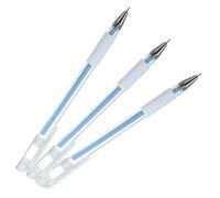 PartyKindom 3 Piezas Bolígrafo impermeable mamá estético bolígrafo de a prueba de sudor lápiz de de de para marcar la piel del el plastico Azul