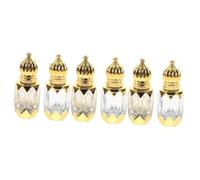 PartyKindom 3 Series Perfume De Recargables Para Viaje Frascos Pequeños De Aceite Con Rodillo Y Práctico Para Perfumes 2 Piezas X 3