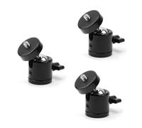 PartyKindom 3 Uds 1/4 "Trípode para Cámara Trípode para Videocámara Mini Cabezal De Bola